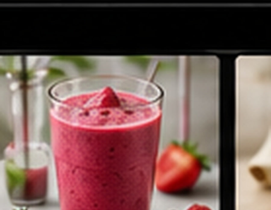Berry protein shake
